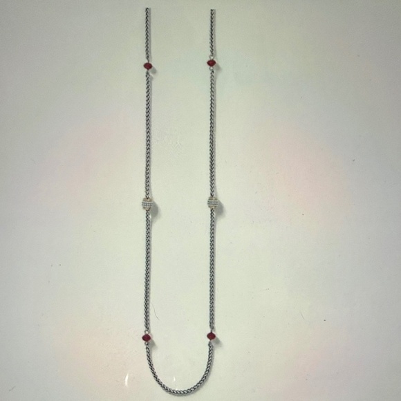 🌺🆕🌺 Brighton Meridian Red Two Tone Long Necklace NWT $148